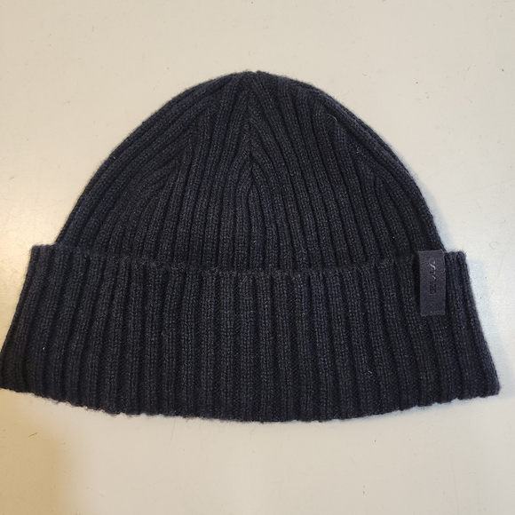 BULA Navy Ribbed Knit Beanie OS - Picture 6 of 7